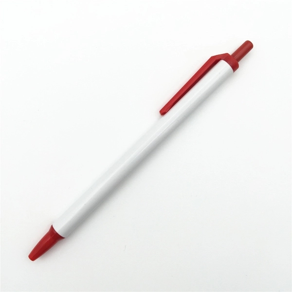 Plastic ballpoint Simple Pen - Plastic ballpoint Simple Pen - Image 1 of 4