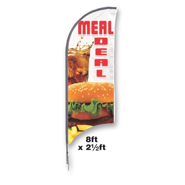 Complete 8 Ft Feather Flag Kit - Complete 8 Ft Feather Flag Kit - Image 2 of 2