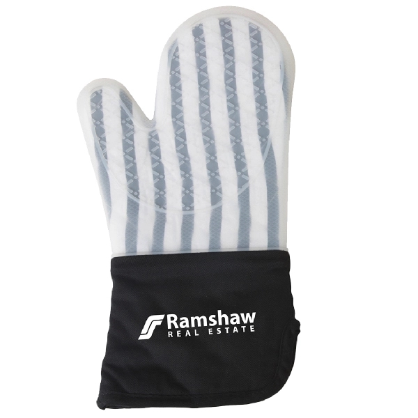 Frosted Silicone Oven Mitt - Frosted Silicone Oven Mitt - Image 1 of 4