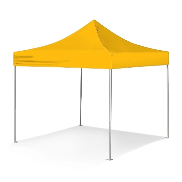 10'x10' V3 Super Duty Aluminum Frame With Yellow Top - 10'x10' V3 Super Duty Aluminum Frame With Yellow Top - Image 0 of 0