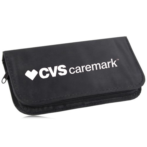 Premium Sewing And Manicure Kit In Leather Case - Premium Sewing And Manicure Kit In Leather Case - Image 3 of 3