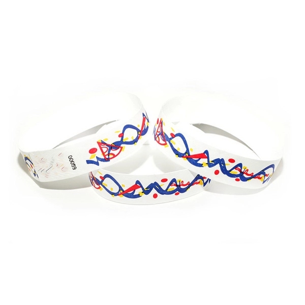Custom Full Color Imprint Tyvek® Wrist Band - Custom Full Color Imprint Tyvek® Wrist Band - Image 0 of 0