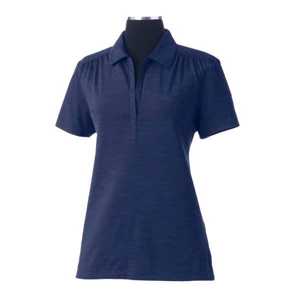 Ladies Tonal Polo - Ladies Tonal Polo - Image 5 of 8