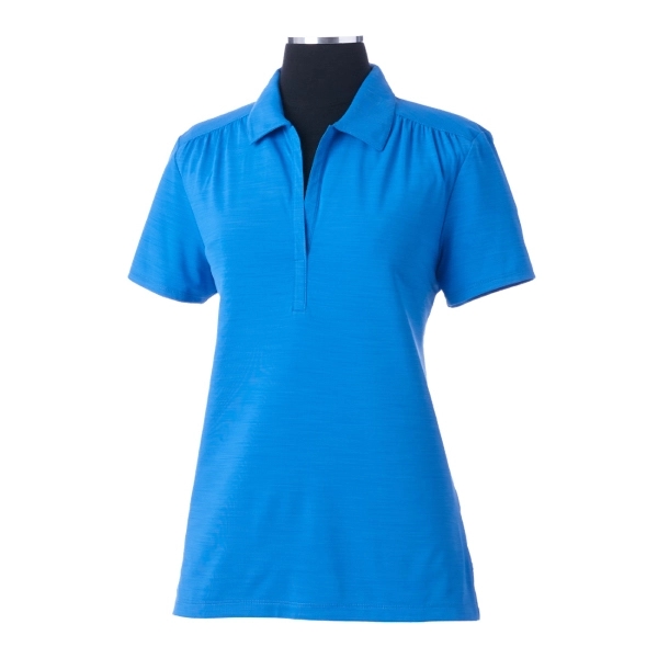 Ladies Tonal Polo - Ladies Tonal Polo - Image 7 of 8