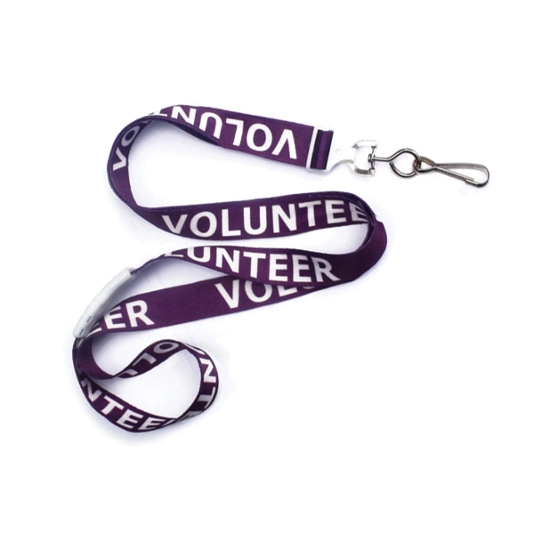 5/8" Preprinted Dye Sub Stock Lanyards - 5/8" Preprinted Dye Sub Stock Lanyards - Image 0 of 0