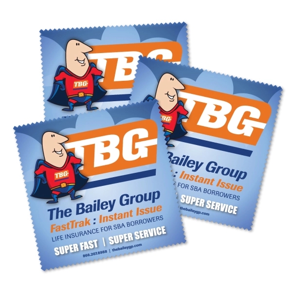 8" x 8" Custom MicroFiber Cleaning Cloth- 72 Hour Rush! - 8" x 8" Custom MicroFiber Cleaning Cloth- 72 Hour Rush! - Image 1 of 1