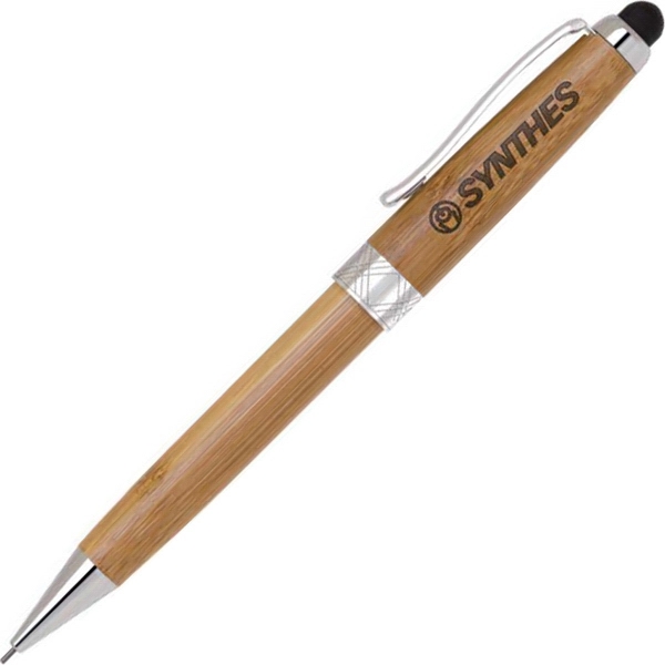 Bamboo Eco-Friendly Stylus & Pencil - Bamboo Eco-Friendly Stylus & Pencil - Image 1 of 6