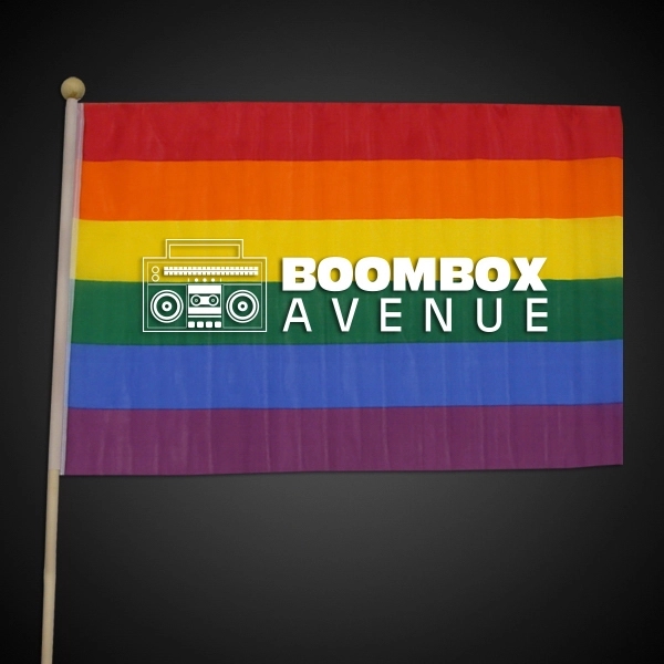 12" x 18" Rainbow Flag - 12" x 18" Rainbow Flag - Image 0 of 1