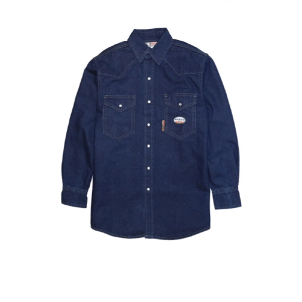 Rasco® FR Heavyweight Denim Work Shirt - Rasco® FR Heavyweight Denim Work Shirt - Image 0 of 0