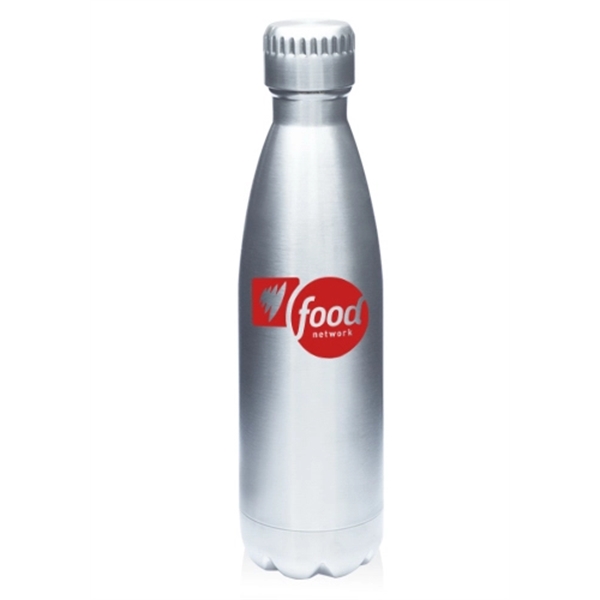 17 oz. Stainless Steel Levain Cola Shaped Bottles - 17 oz. Stainless Steel Levain Cola Shaped Bottles - Image 2 of 6