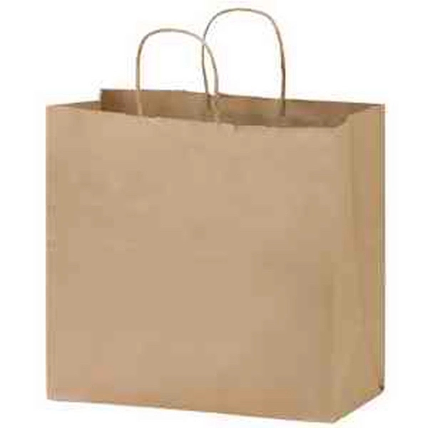 Natural Kraft Carry-Out Bags - Flexo Ink - Natural Kraft Carry-Out Bags - Flexo Ink - Image 1 of 1