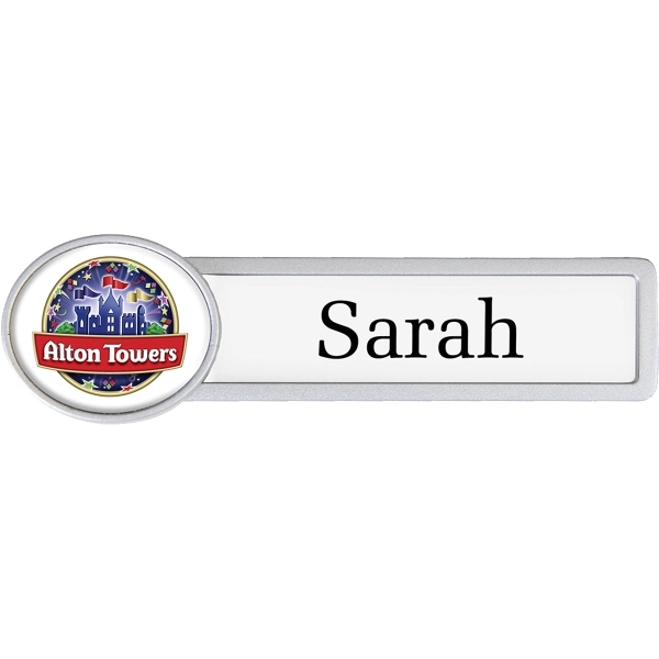 Custom Pittsburgh Reusable Badge