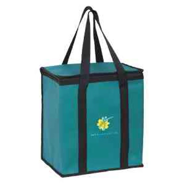 Insulated Tote With Square Zippered Top - Color Evolution - Insulated Tote With Square Zippered Top - Color Evolution - Image 0 of 7