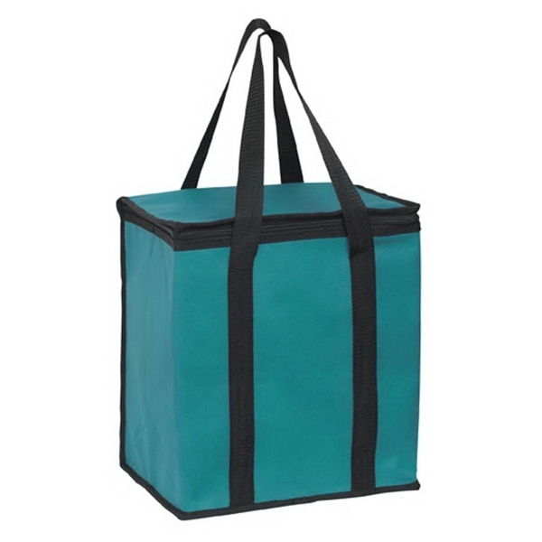 Insulated Tote With Square Zippered Top - Color Evolution - Insulated Tote With Square Zippered Top - Color Evolution - Image 2 of 7