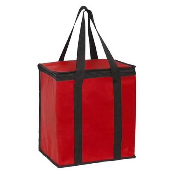 Insulated Tote With Square Zippered Top - Color Evolution - Insulated Tote With Square Zippered Top - Color Evolution - Image 4 of 7