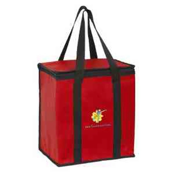 Insulated Tote With Square Zippered Top - Color Evolution - Insulated Tote With Square Zippered Top - Color Evolution - Image 5 of 7
