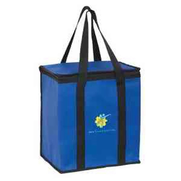 Insulated Tote With Square Zippered Top - Color Evolution - Insulated Tote With Square Zippered Top - Color Evolution - Image 6 of 7