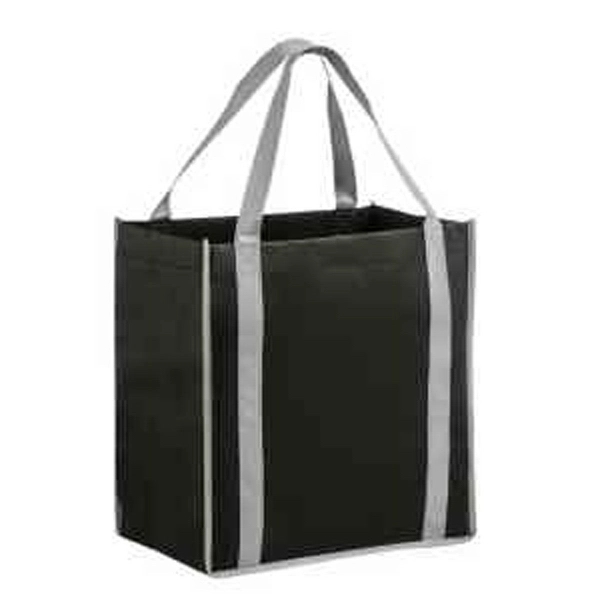 Two-Tone Non-Woven Tote Bag - Color Evolution - Two-Tone Non-Woven Tote Bag - Color Evolution - Image 3 of 13