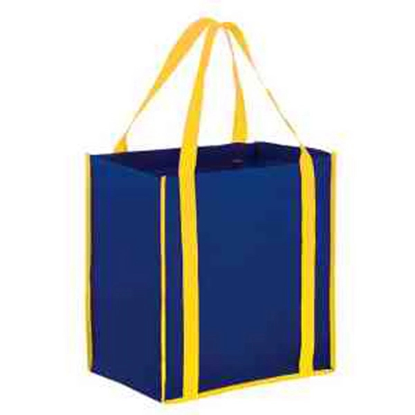 Two-Tone Non-Woven Tote Bag - Color Evolution - Two-Tone Non-Woven Tote Bag - Color Evolution - Image 4 of 13