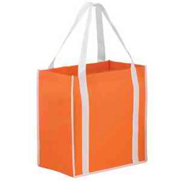 Two-Tone Non-Woven Tote Bag - Color Evolution - Two-Tone Non-Woven Tote Bag - Color Evolution - Image 5 of 13