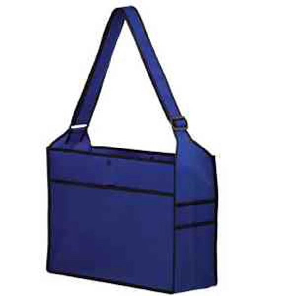 Essential Non-Woven Pocket Tote in CMYK - Color Evolution - Essential Non-Woven Pocket Tote in CMYK - Color Evolution - Image 2 of 4