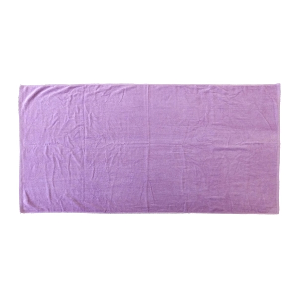28x58 Economy Light Weight 9 Lbs/ Dz Terry Beach Towels 100% - 28x58 Economy Light Weight 9 Lbs/ Dz Terry Beach Towels 100% - Image 2 of 7