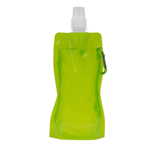 Roll Up 18 oz Foldable Water Bottle With Matching Carabiner - Roll Up 18 oz Foldable Water Bottle With Matching Carabiner - Image 10 of 31