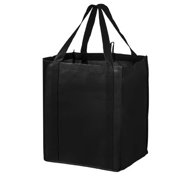 Wine & Grocery Combo Tote Bag - Color Evolution - Wine & Grocery Combo Tote Bag - Color Evolution - Image 2 of 16