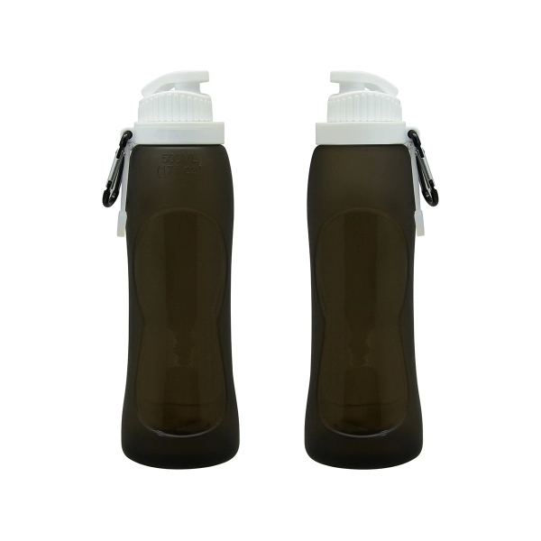 H2O collapsible water bottle LG - 17oz (500ml) - H2O collapsible water bottle LG - 17oz (500ml) - Image 2 of 4