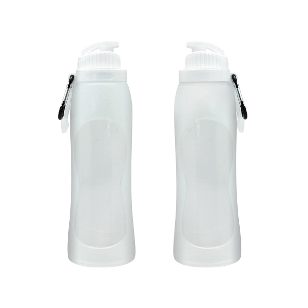 H2O collapsible water bottle LG - 17oz (500ml) - H2O collapsible water bottle LG - 17oz (500ml) - Image 4 of 4