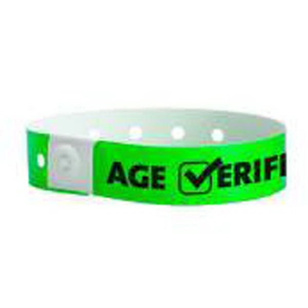Plastic Age Verified Design Wristband - Plastic Age Verified Design Wristband - Image 0 of 0
