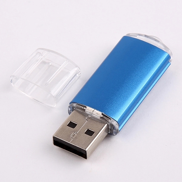 Silver Mini USB Flash Drive - Silver Mini USB Flash Drive - Image 0 of 1