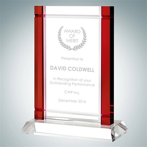 Classic Green Deco Award (Crystal Base)