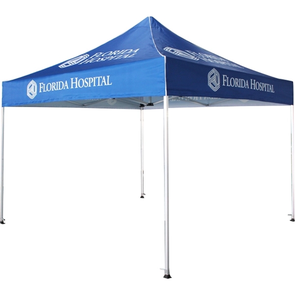 10' x 20' Aluminum Frame Tent with Full Rear Wall - 10' x 20' Aluminum Frame Tent with Full Rear Wall - Image 1 of 4