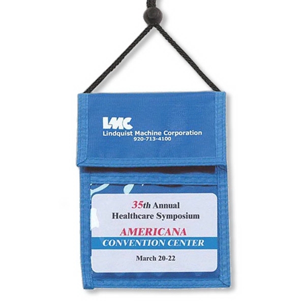 Nylon Multi-Pocket Credential Wallets with Adjustable Strap - Nylon Multi-Pocket Credential Wallets with Adjustable Strap - Image 1 of 5