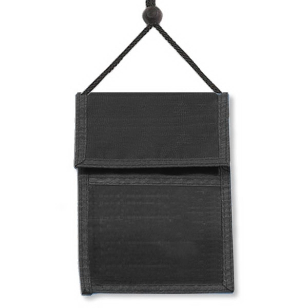 Nylon Multi-Pocket Credential Wallets with Adjustable Strap - Nylon Multi-Pocket Credential Wallets with Adjustable Strap - Image 2 of 5