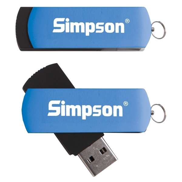 Bradford Metal USB Drive - Bradford Metal USB Drive - Image 1 of 3