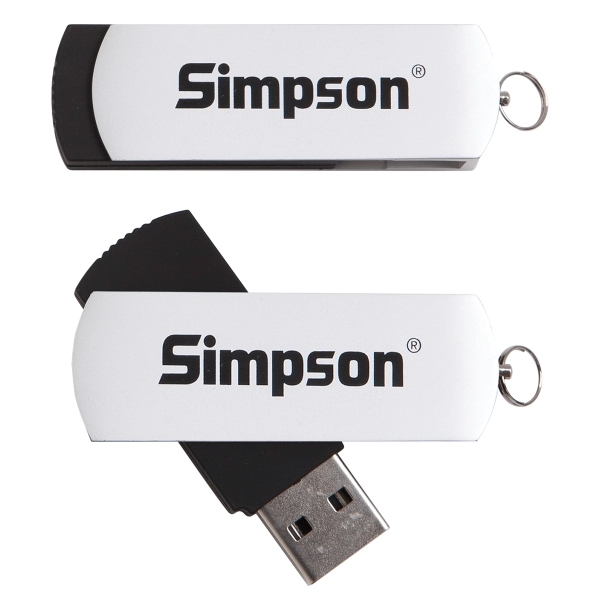 Bradford Metal USB Drive - Bradford Metal USB Drive - Image 2 of 3