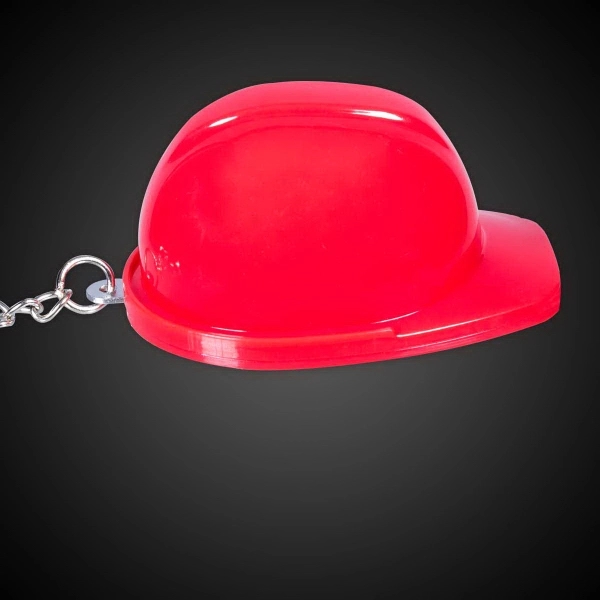 Plastic Construction Hat Bottle Opener Key Chain - Plastic Construction Hat Bottle Opener Key Chain - Image 11 of 12