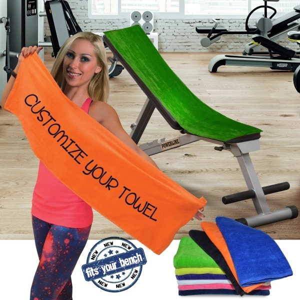 12x44 Gym Towel 100 % Cotton 2.9 Lbs per doz - 12x44 Gym Towel 100 % Cotton 2.9 Lbs per doz - Image 1 of 1