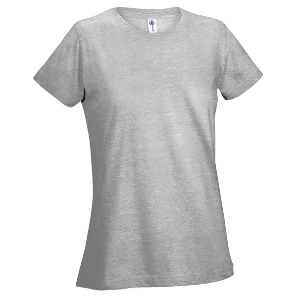 Printed Delta Apparel Ladies 30/1's Soft Spun Tee - Printed Delta Apparel Ladies 30/1's Soft Spun Tee - Image 0 of 33