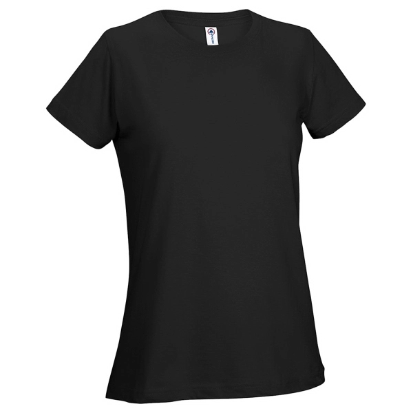 Printed Delta Apparel Ladies 30/1's Soft Spun Tee - Printed Delta Apparel Ladies 30/1's Soft Spun Tee - Image 2 of 33