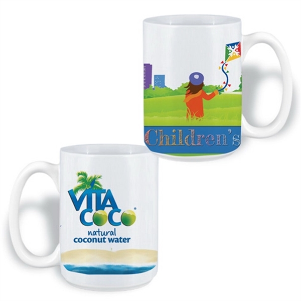 15 oz. SimpliColor Ceramic Mug - 15 oz. SimpliColor Ceramic Mug - Image 0 of 2