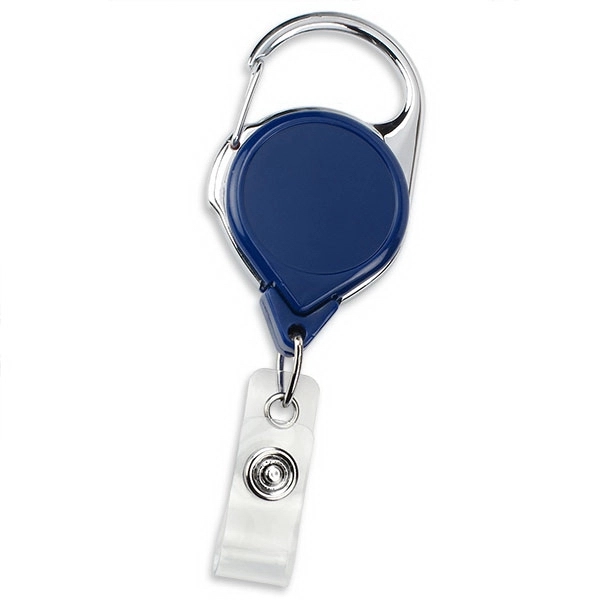 Premium Custom Carabiner Badge Reels with Belt Clip - Premium Custom Carabiner Badge Reels with Belt Clip - Image 4 of 6