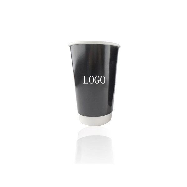 16 oz Double Wall Paper Cup - 16 oz Double Wall Paper Cup - Image 1 of 1