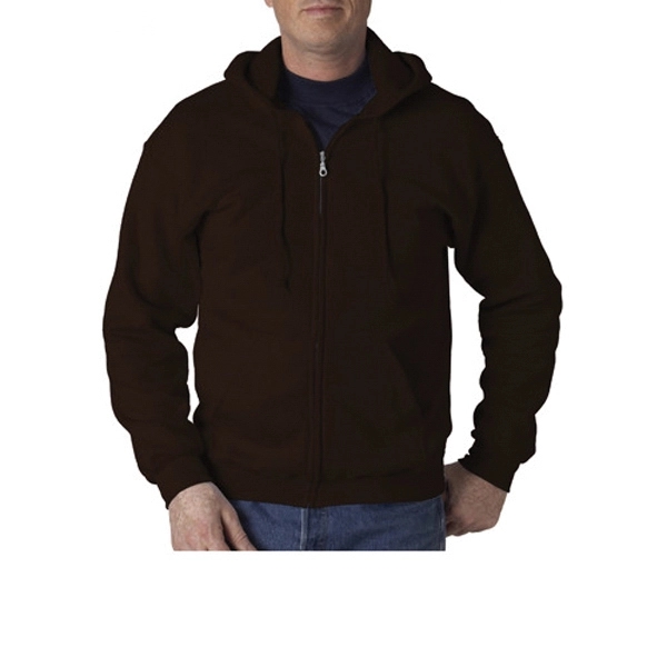 Printed Gildan® Adult Full Zip Hooded Sweatshirt - Printed Gildan® Adult Full Zip Hooded Sweatshirt - Image 4 of 38