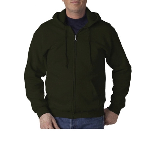 Printed Gildan® Adult Full Zip Hooded Sweatshirt - Printed Gildan® Adult Full Zip Hooded Sweatshirt - Image 5 of 38