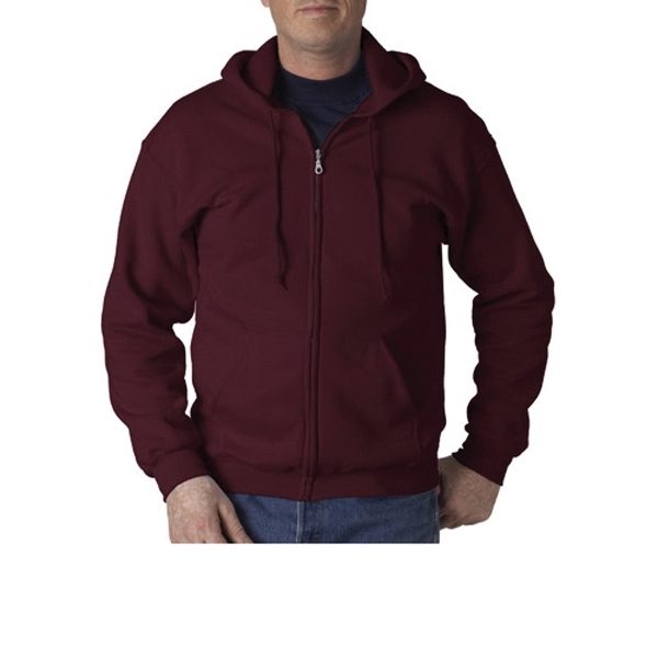 Printed Gildan® Adult Full Zip Hooded Sweatshirt - Printed Gildan® Adult Full Zip Hooded Sweatshirt - Image 9 of 38