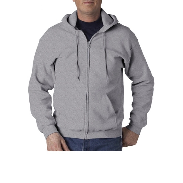 Printed Gildan® Adult Full Zip Hooded Sweatshirt - Printed Gildan® Adult Full Zip Hooded Sweatshirt - Image 15 of 38