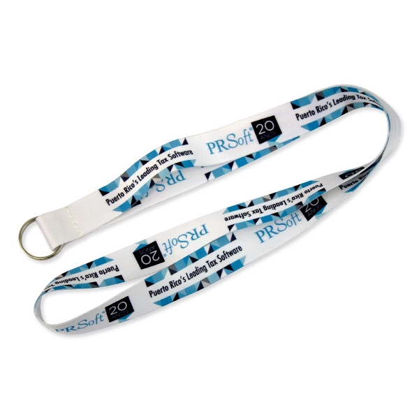 Polyester Dye Sublimated Lanyard 36" x 3/4" - Polyester Dye Sublimated Lanyard 36" x 3/4" - Image 0 of 0